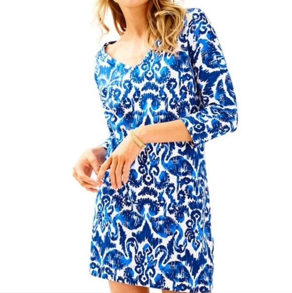 Lilly pulitzer Cori mini Pima cotton dress beach bathers - Picture 1 of 7